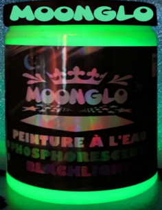 LAS MEJORES  PINTURA FOTOLUMINISCENTE MOONGLO AGUA 1K VERDE