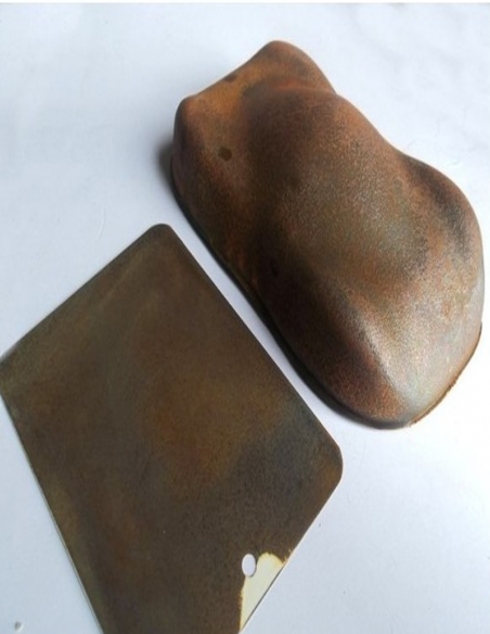 PINTURA EFECTO OXIDO PARA CREAR PIEZAS DE OXIDO SIN DETERIORO REAL