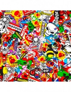 PELICULA HIDROIMPRESION STICKER 1900100