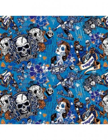 PELICULA HIDROIMPRESION EFECTO CALAVERA 1407700