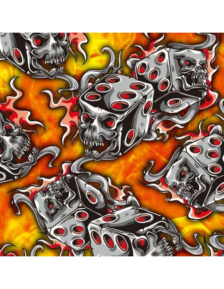 PELICULA HIDROIMPRESION EFECTO CALAVERA 1408000