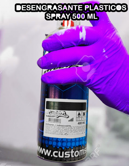DESENGRASANTE PLASTICOS SPRAY 500 ML
