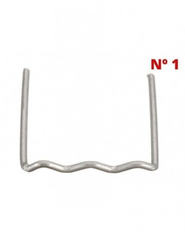 GRAPA Nº 1 FORMA U 6 MM 100 UDS