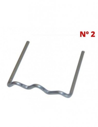 GRAPA Nº 2 FORMA U 8 MM 100 UDS