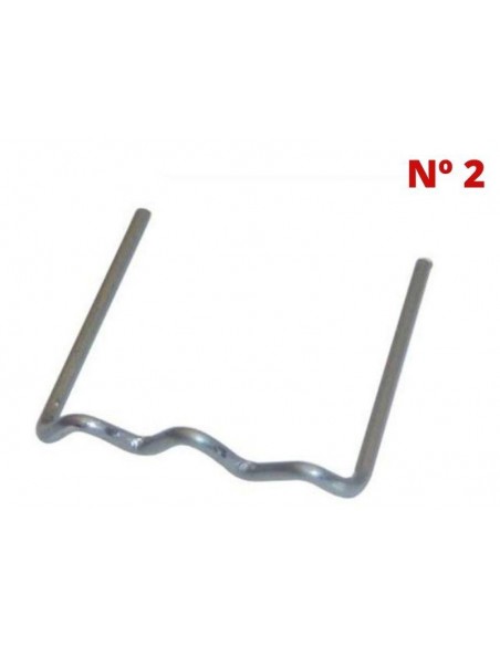GRAPA Nº 2 FORMA U 8 MM 100 UDS