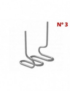 GRAPA Nº 3 FORMA S 6 MM 100 UDS