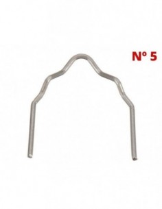 GRAPA Nº 5 FORMA V 7 MM 100 UDS