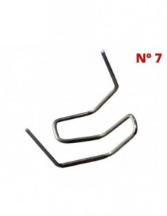 GRAPA Nº 7 FORMA W1 8 MM 100 UDS