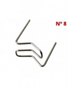 GRAPA Nº 8 FORMA W2 8 MM 100 UDS