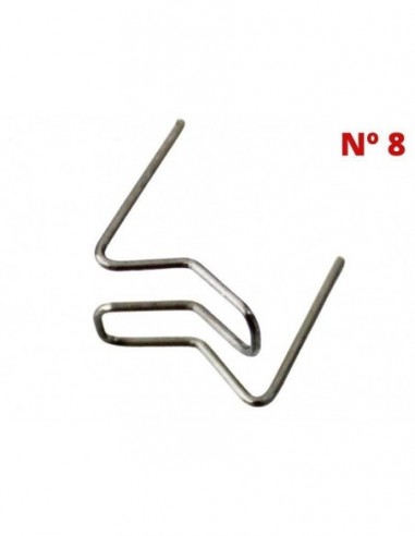 GRAPA Nº 8 FORMA W2 8 MM 100 UDS
