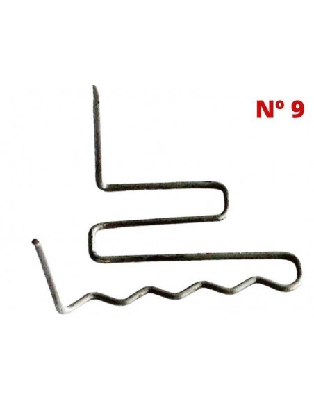 GRAPA Nº 9 FORMA R 8 MM 100 UDS