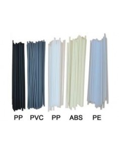 VARILLA NEGRA PARA SOLDAR PLASTICO PE 20 UDS 33 CM