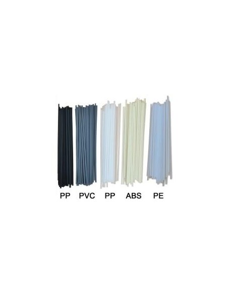 VARILLA NEGRA PARA SOLDAR PLASTICO PE 20 UDS 33 CM