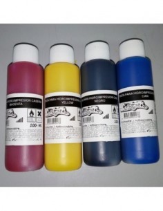 TINTA HIDROIMPRESION CASERA  PARA EL MODELO DE IMPRESORA CARTUCHO