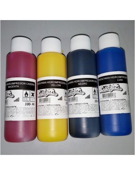 TINTA HIDROIMPRESION CASERA  PARA EL MODELO DE IMPRESORA CARTUCHO