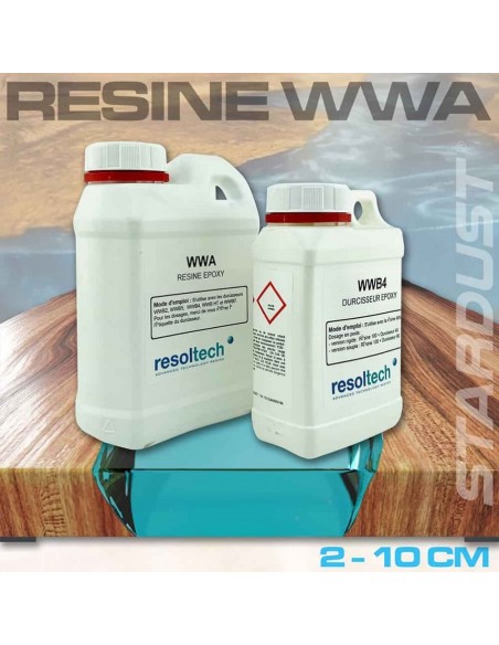 RESINA EXPOXI TRANSPARENTE WWA RESOLTECH