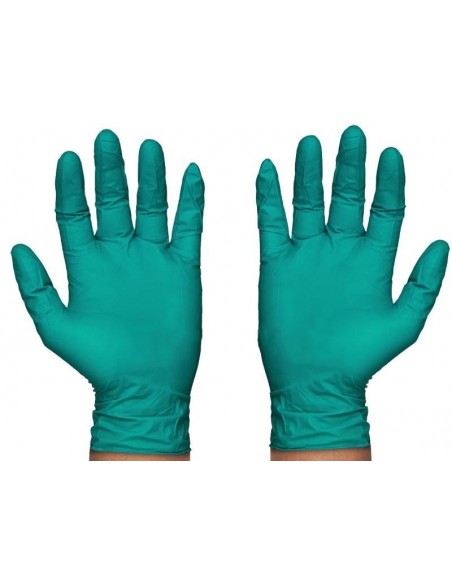 GUANTE DE NITRILO VERDE   XTREM 6 GR