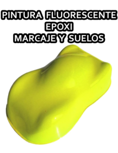 PINTURA DE MARCADO FLUOPOX PARA SUELO FLUORESCENTE AMARIILO