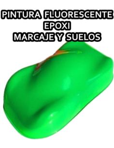 PINTURA DE MARCADO FLUOPOX PARA SUELO FLUORESCENTE VERDE