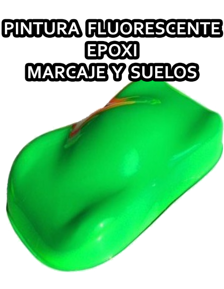 PINTURA DE MARCADO FLUOPOX PARA SUELO FLUORESCENTE VERDE