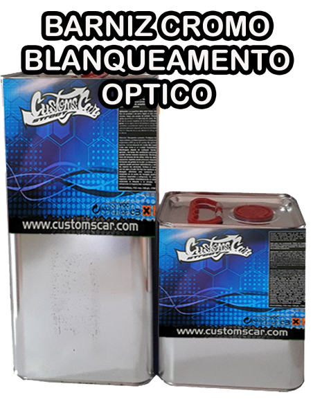 EL  BARNIZ BRILLO BLANQUEADOR OPTICO PARA AGARE DIRECTO SOBRE EL  CROMO