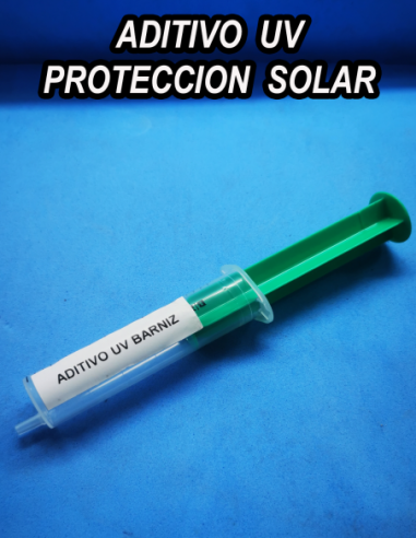 EL MEJOR ADITIVO QUE SE INCORPORA AL BARNIZ PARA PROTEJER DEL SOL  UV