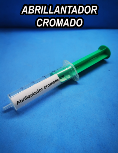 BLANQUEADOR CROMADO REGULA Y DISIMULA EL EFECTO AMARILLAMIENTO CROMO