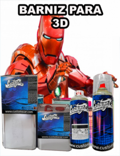 EL MEJOR BARNIZ 3D QUE PROTEGE CON ACABADOS BRILLO O MATE
