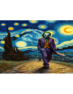 MANGO SKELETON PERSONALIZADO VAN GOGH NOCHE ESTRELLADA JOKER