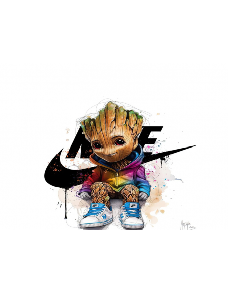 MANGO SKELETON PERSONALIZADO YO SOY GROOT NIKE