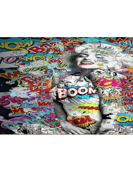 MANGO SKELETON PERSONALIZADO STICKER GRAFITTI MARILYN MONROE