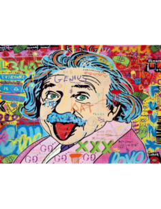 MANGO SKELETON PERSONALIZADO EINSTEIN GRAFFITI