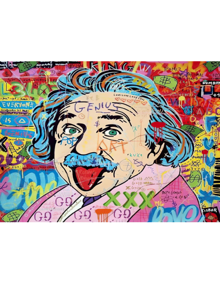 MANGO SKELETON PERSONALIZADO EINSTEIN GRAFFITI