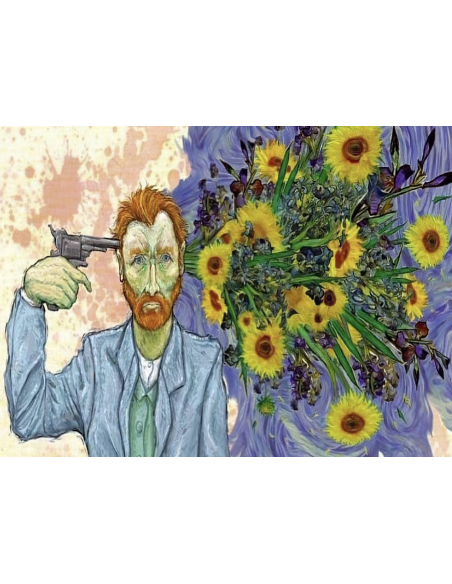 MANGO SKELETON PERSONALIZADO VAN GOGH PARANOIA