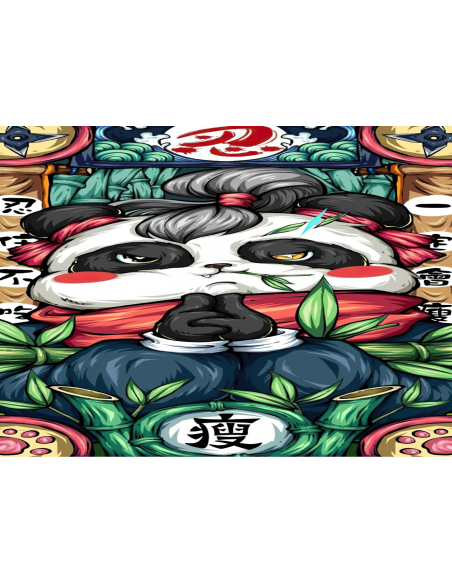 MANGO SKELETON PERSONALIZADO PANDA JAPONES ZEN