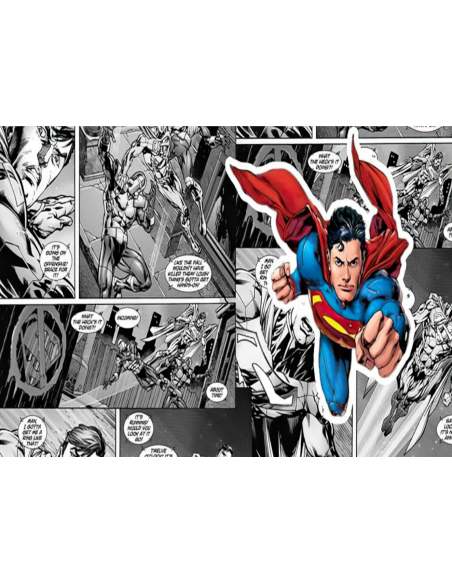 MANGO SKELETON PERSONALIZADO SUPERMAN COMIC