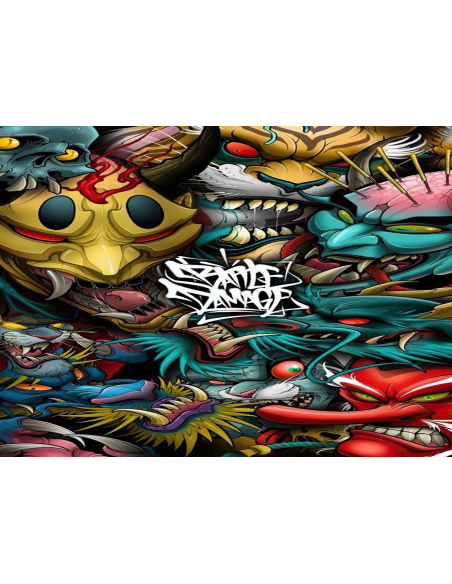 MANGO SKELETON PERSONALIZADO STICKER RANDOM DEMONIACO 116