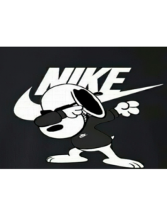 MANGO SKELETON PERSONALIZADO SNOOPY NIKE