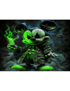 MANGO SKELETON PERSONALIZADO MICKEY DEMONIACO