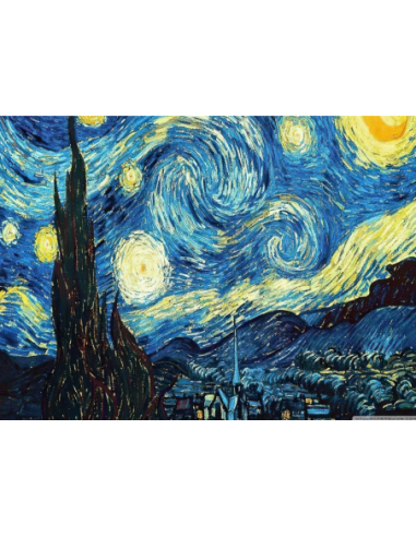 MANGO SKELETON PERSONALIZADO VAN GOGH LA NOCHE ESTRELLADA