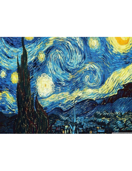 MANGO SKELETON PERSONALIZADO VAN GOGH LA NOCHE ESTRELLADA