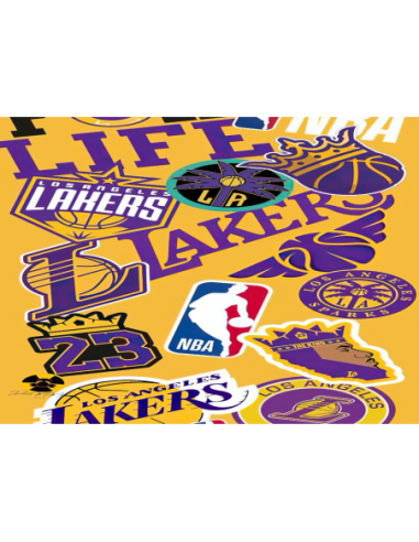 MANGO SKELETON PERSONALIZADO NBA LAKERS