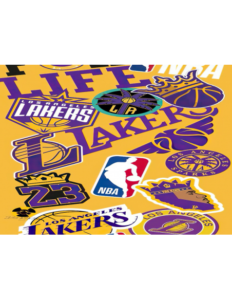 MANGO SKELETON PERSONALIZADO NBA LAKERS