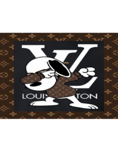 MANGO SKELETON PERSONALIZADO LOUIS VUITTON SNOOPY