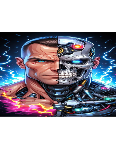 MANGO SKELETON PERSONALIZADO TERMINATOR