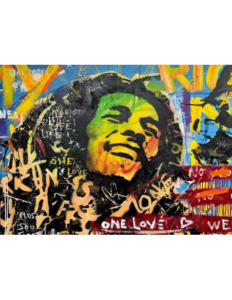 MANGO SKELETON PERSONALIZADO BOB MARLEY