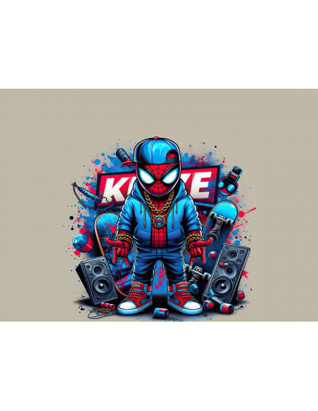 MANGO SKELETON PERSONALIZADO MARVEL SPIDERMAN 197