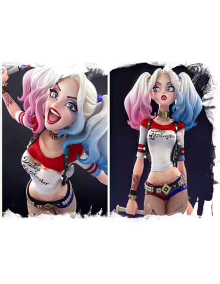 MANGO SKELETON PERSONALIZADO HARLEY QUINN 202