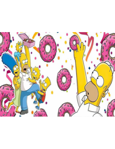 MANGO SKELETON PERSONALIZADO SIMPSONS ROSQUILLAS
