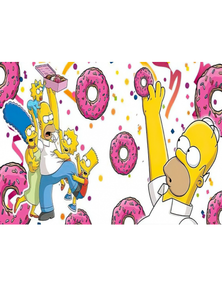 MANGO SKELETON PERSONALIZADO SIMPSONS ROSQUILLAS
